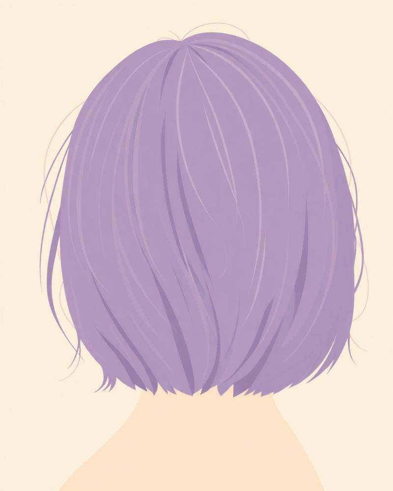 Before photo of a hair growth journey